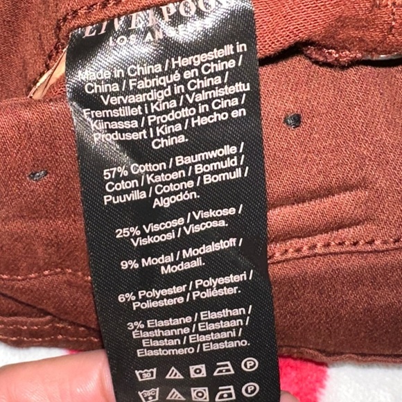 NWT Liverpool Los Angeles Gia Glider Pull-on Ankle Skinny in Brunette - Picture 10 of 16